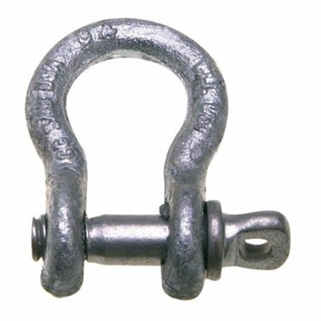 HOMESTEAD 419 3-8 Inch 1T Anchor Shackle W-Screw Pin Carbon HO3119306